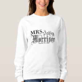 Gothic Newlyows Bride Bröllop T Shirt
