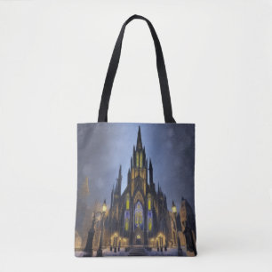 Gothic Night Cathedral Tygkasse
