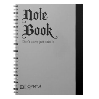 Gothic notebook anteckningsbok