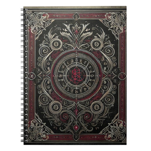 Gothic notebook anteckningsbok (Framsidan)