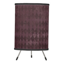 Gothic Nursery Distressed Purple Harlequin