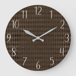 Gothic Nursery Mörk Harlequin Stor Klocka