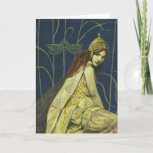 Gothic Nymph Hälsning Card Kort