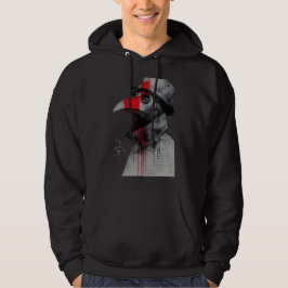 Gothic Pestenläkare Trash Polka Hoodie