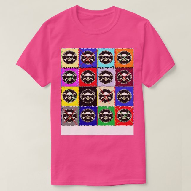 Gothic pirat 7 efter LowEndGraphic T Shirt (Design framsida)