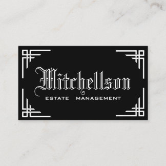 Gothic Pizzazz Visitkort