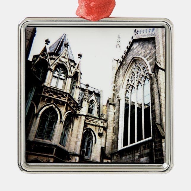 "Gothic"-prydnad Julgransprydnad Metall (Framsidan)