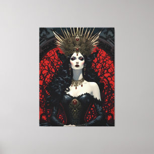Gothic Queen Canvastryck