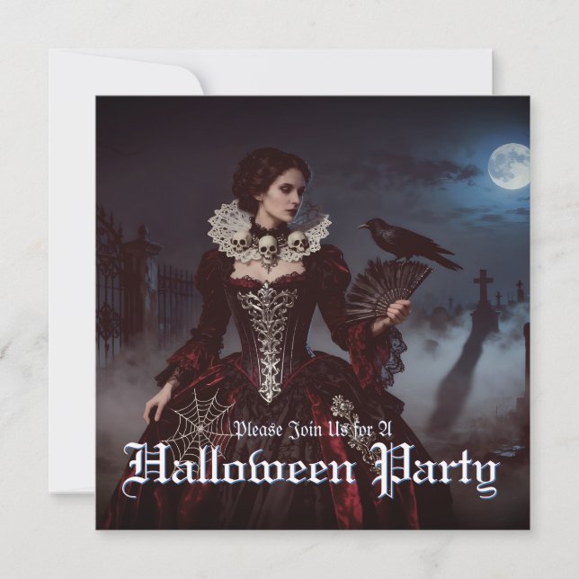 Gothic Queen i Moonlit Graveyard (Framsida)