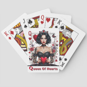 Gothic Queen of Hearts Casinokort