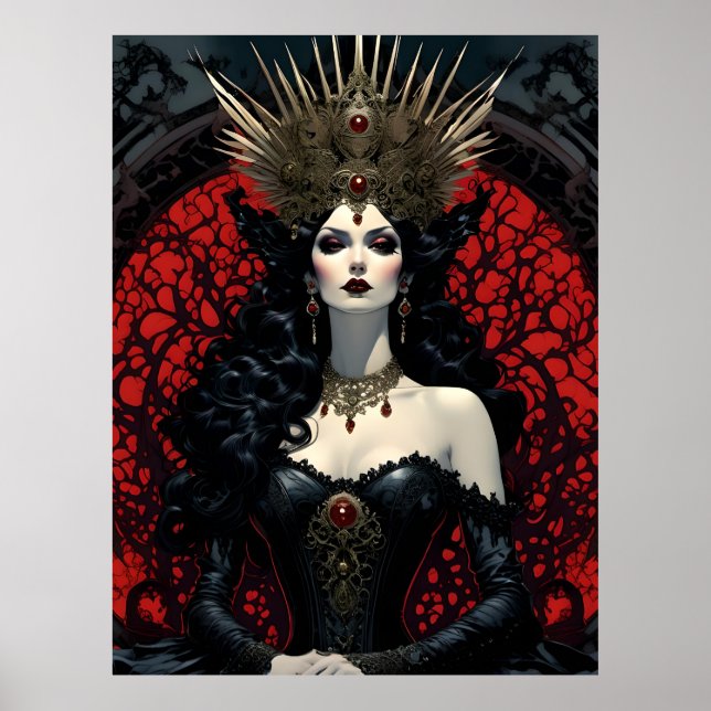Gothic Queen Poster (Framsidan)