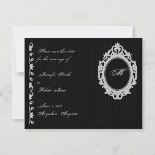Gothic Ram Monogram Spara datum Datumet