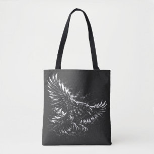 Gothic Raven – av BurnsInHell Tygkasse