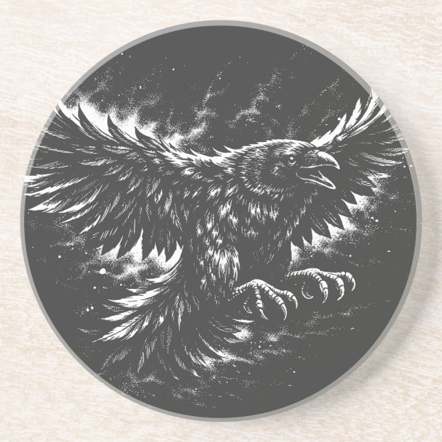 Gothic Raven – av BurnsInHell Underlägg (Framsidan)