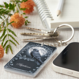 Gothic Raven Moon Dark Academia