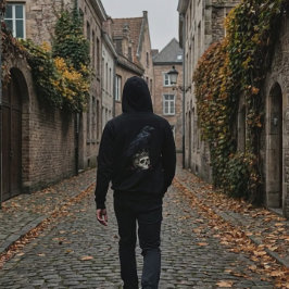 Gothic Raven Skull & Poison Vial Dark Fantasy T Shirt