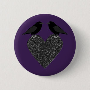 Gothic Ravens and Black Heart Knapp