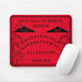Gothic Red Black Blommigt Game Board Musmatta