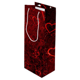 Gothic Red Black Hearts