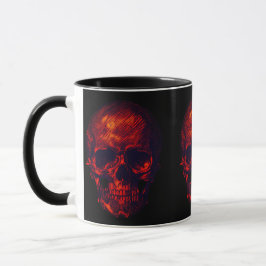 Gothic Red Döskallars Mugg