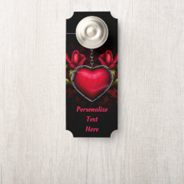 Gothic Red Heart Chain Hearts Room