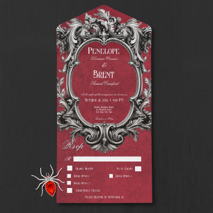 Gothic Red Moody Victorian Ram Middag