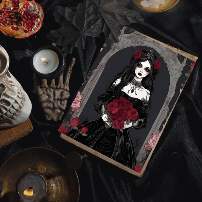 Gothic Reverie Mörk Bride Poster (Skapare uppladdad)