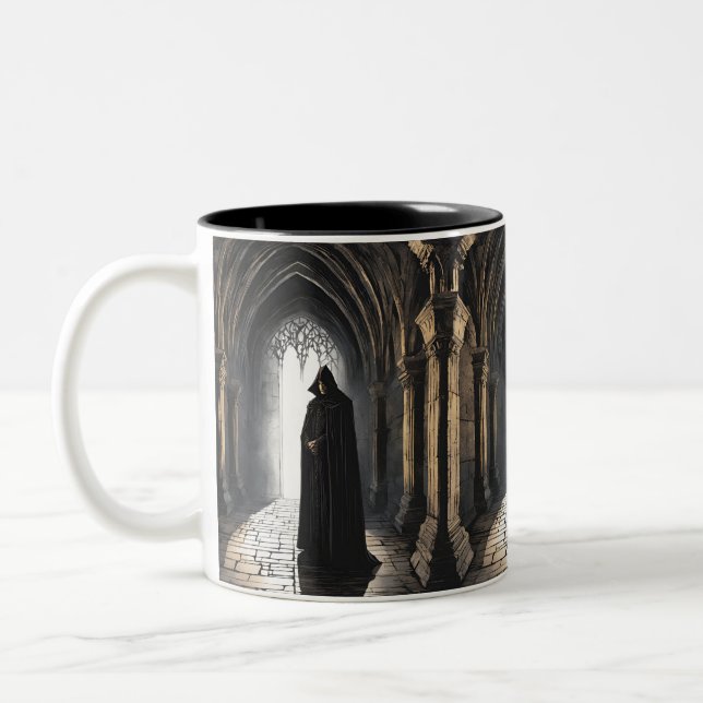Gothic Reverie the Gatbigger Två-Tonad Mugg (Vänster)