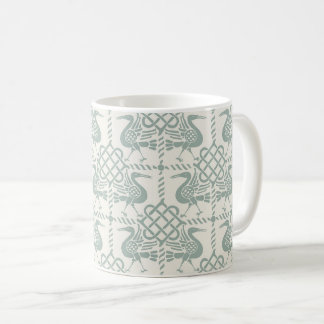 Gothic Revival Birds and Knofts Kaffemugg