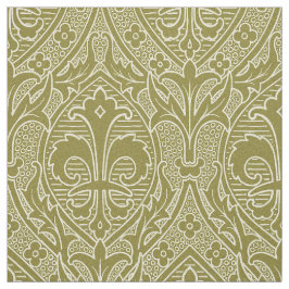 Gothic Revival Fleur de Lys - Old Guld Tyg