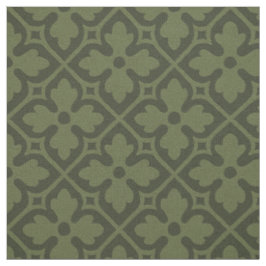 Gothic Revival-fyrklöver, Loden Grön Tyg