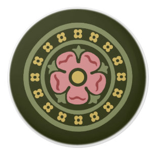 Gothic Revival Ro Medallion Knopp