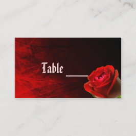 Gothic Ro Bord Card Placeringskort