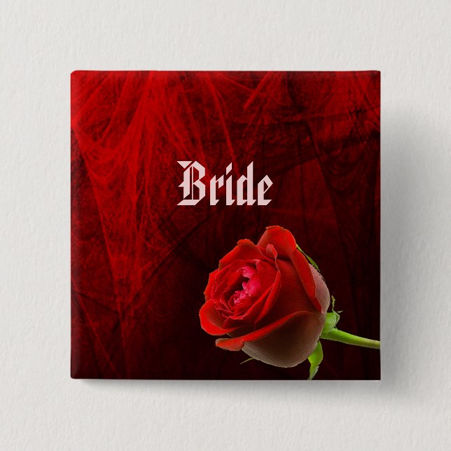 Gothic Ro Bride Button Knapp (Framsida)
