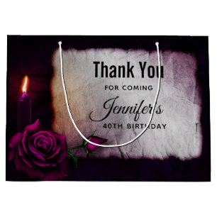 Gothic Ro, Candle och Parchment Birthday