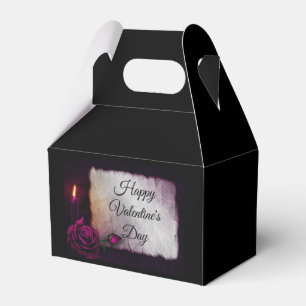 Gothic Ro, Candle och Parchment Valentine Presentaskar