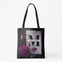 Gothic Ro, Candle, Parchment and Locket