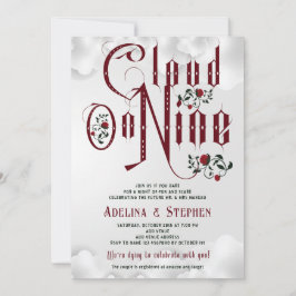 Gothic Ro Cloud Nine Par Möhippa Inbjudningar