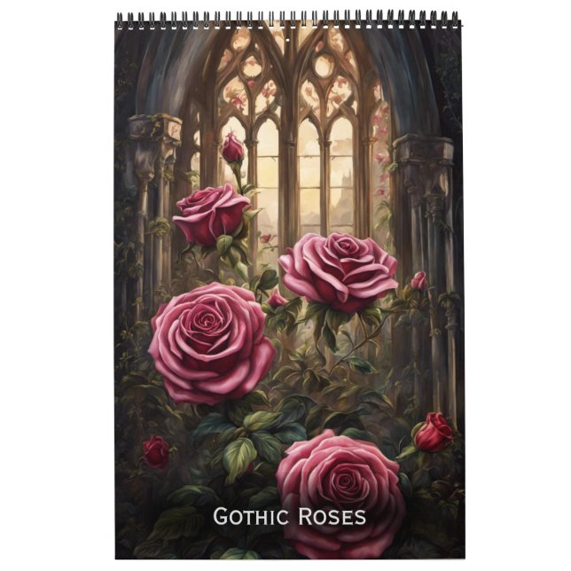 Gothic Ro efter Ivy och Fladdermus Gothic Art Kalender (Omslag)