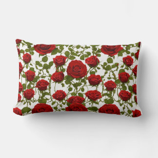 Gothic Ro Vine Long Pillow - Seamless Vintage El Lumbarkudde