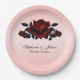 Gothic Röd ros Bröllop