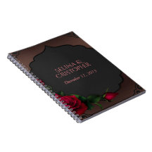 Gothic Röd ros Bröllopsfixaren