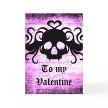 Gothic romantic Fanged skalle
