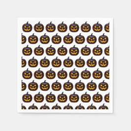 Gothic Romantic Skeleton Hand Halloween Bröllop Pappersservett