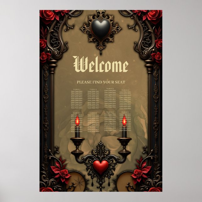 Gothic Romantik: Gömt passion. Poster (Framsidan)