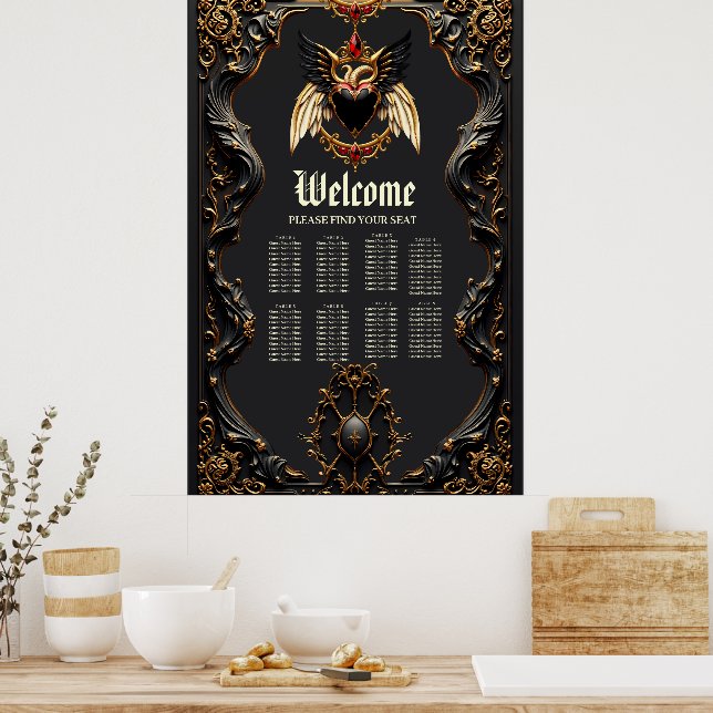 Gothic Romantik, i Kärlek Shadows Poster (Kök)