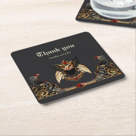 Gothic Romantik, i Kärlek Shadows. Underlägg Papper Kvadrat