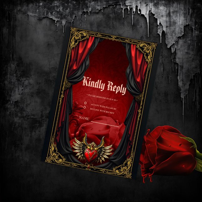 Gothic Romantik, passionens hjärta. OSA Kort (Skapare uppladdad)