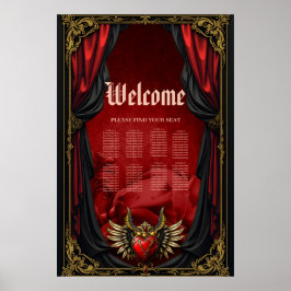 Gothic Romantik, passionens hjärta. Poster