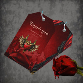 Gothic Romantik, passionens hjärta. Presentetikett